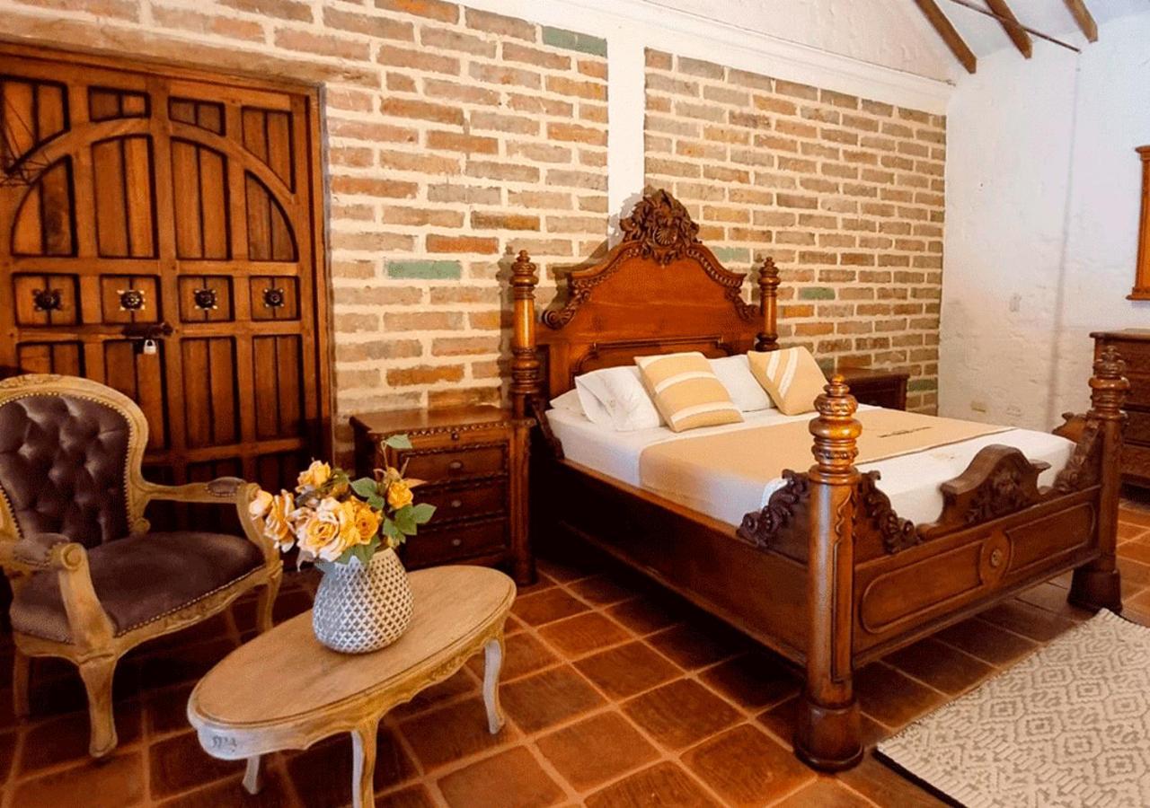 Hotel Santa Barbara Colonial - Santa Fe De Antioquia Exterior foto