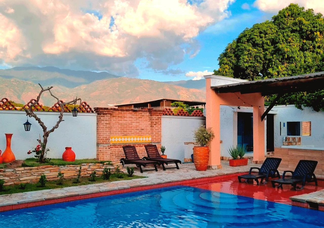 Hotel Santa Barbara Colonial - Santa Fe De Antioquia Exterior foto